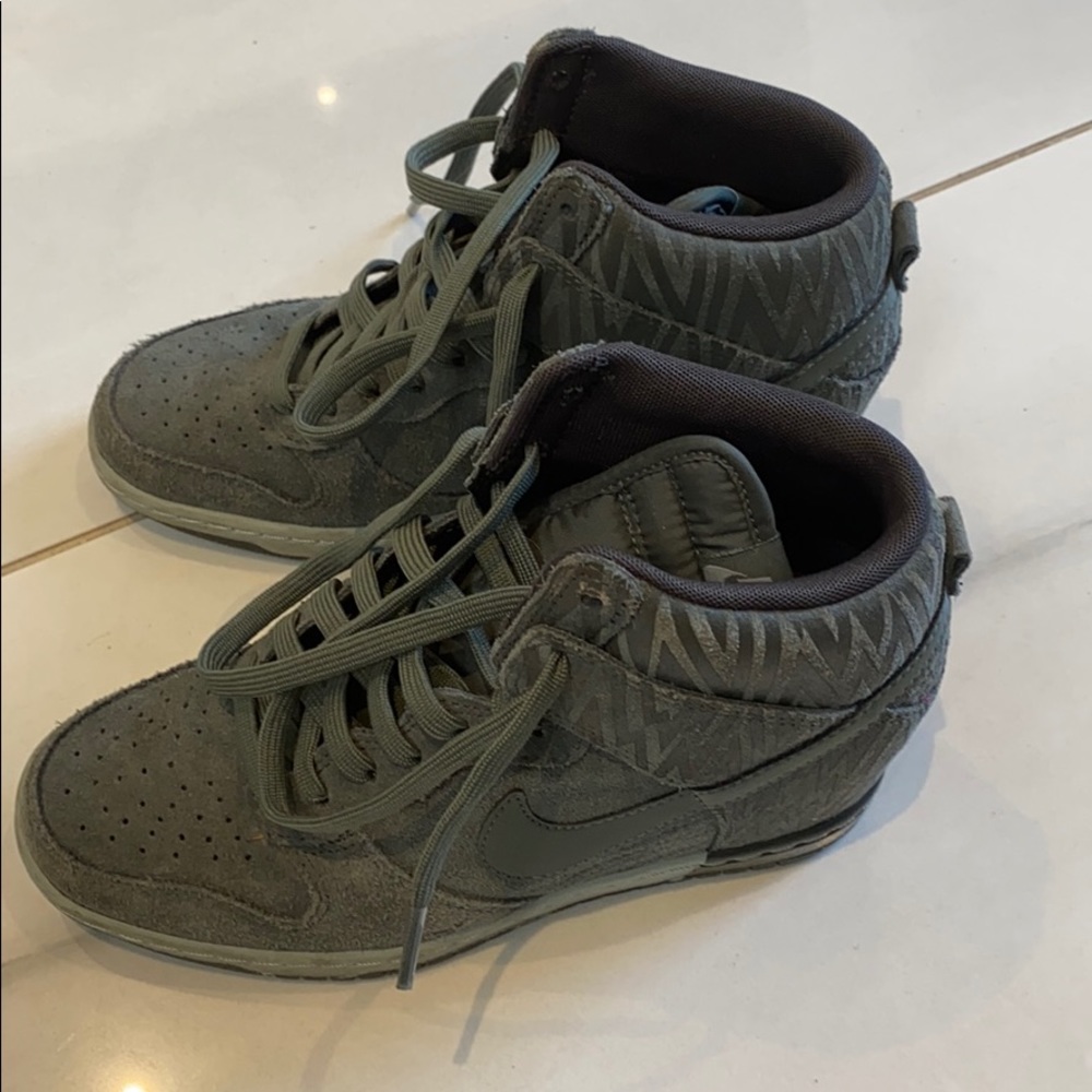 Nike Women's Olive High-Top Sneakers